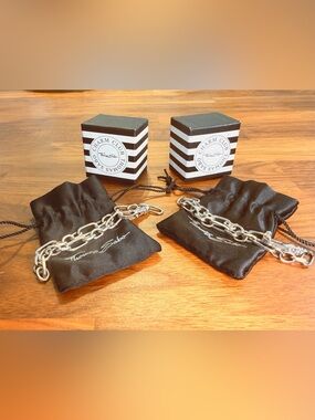 *EACH* Thomas Sabo Silver Chunky Chain Bracelet (1 Bracelet Only)